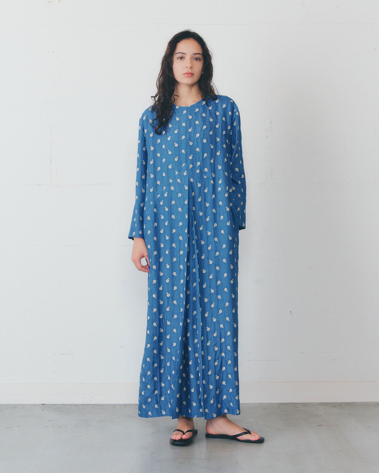 【1月中旬お届け】ILICA JACQUARD DRESS