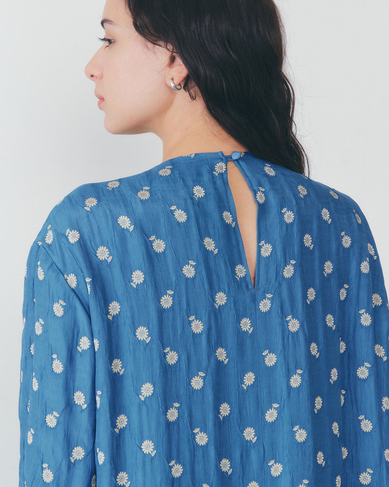 【1月中旬お届け】ILICA JACQUARD DRESS