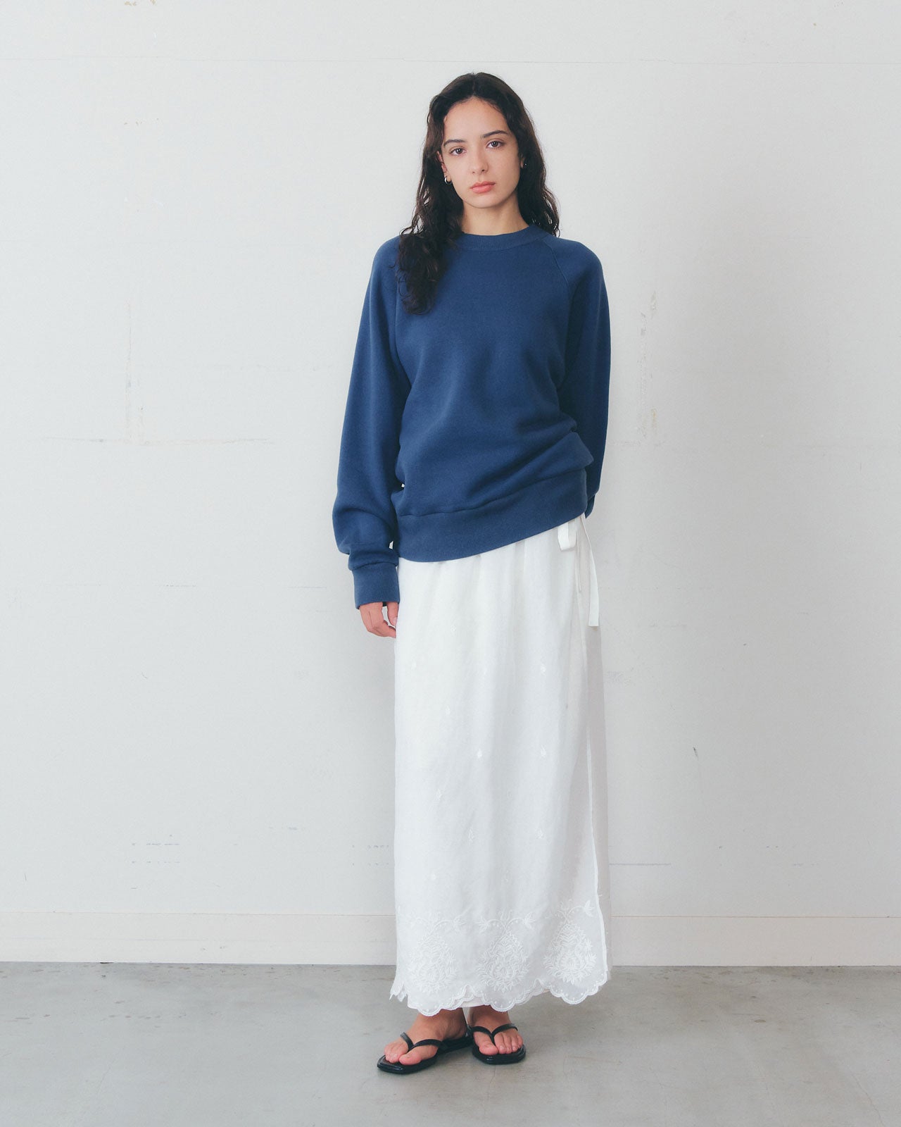 【1月中旬お届け】LACE APRON SKIRT