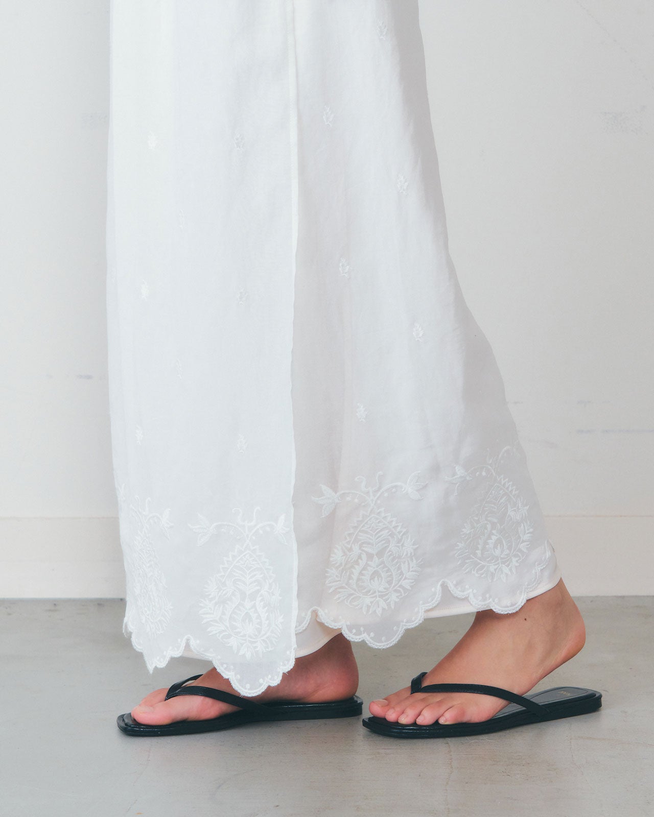 【1月中旬お届け】LACE APRON SKIRT