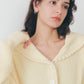 【1月中旬お届け】SAILOR COLLAR KNIT CARDIGAN