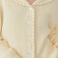 【1月中旬お届け】SAILOR COLLAR KNIT CARDIGAN