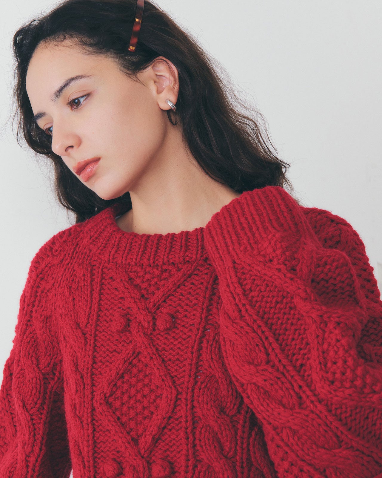 【11月中旬入荷予定】ARAN CABLE KNIT PULLOVER