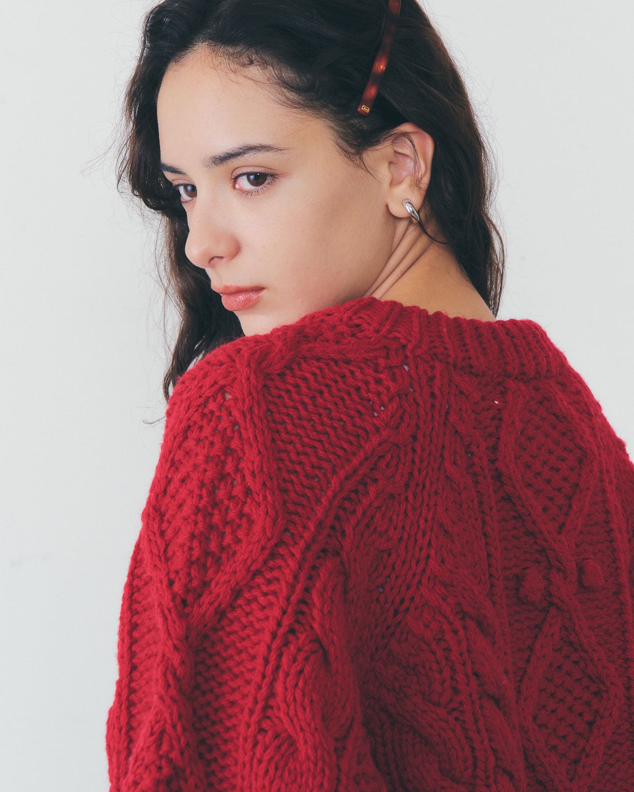 【11月中旬入荷予定】ARAN CABLE KNIT PULLOVER