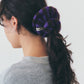 【EXCLUSIVE】tomasa PURPLE MOHAIR SCRUNCHIE