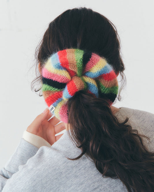 tomasa VALERIA MOHAIR SCRUNCHIE