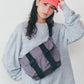 【GRAY】AMIACALVA GABARDINE MESSENGER BAG (S)