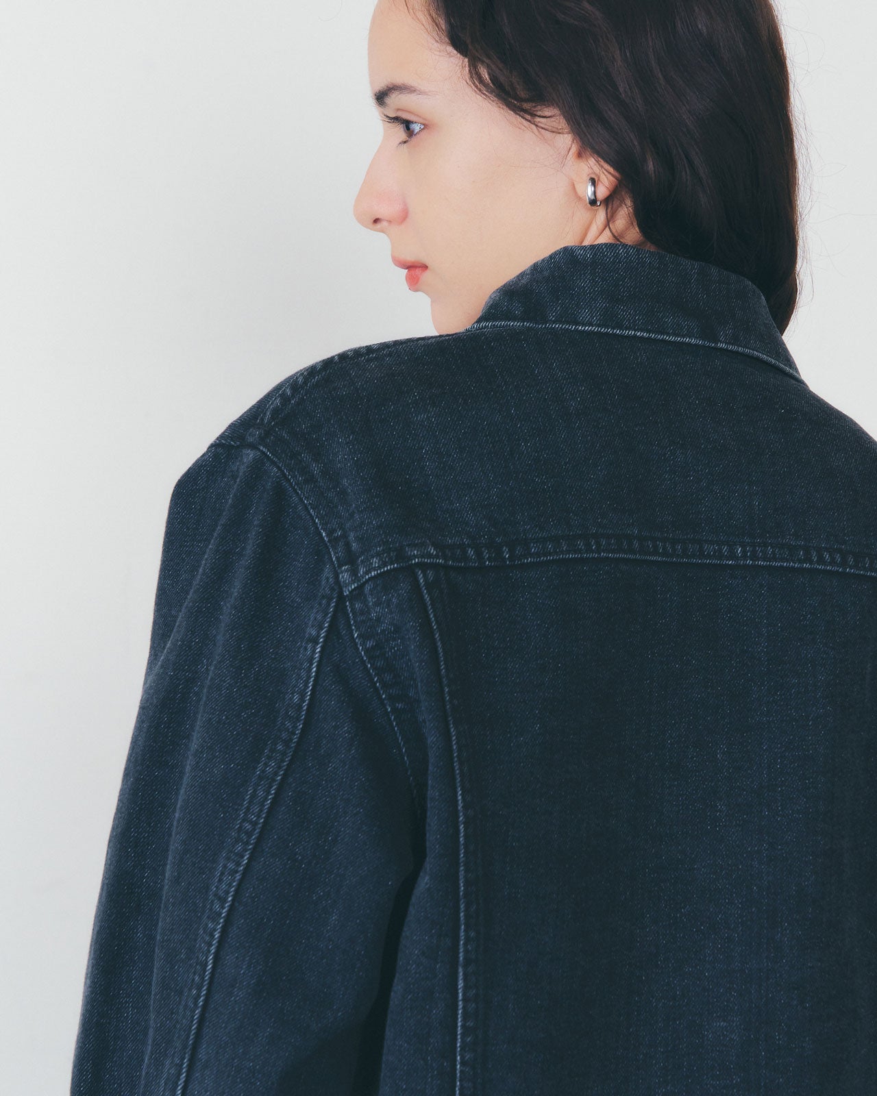 【2月上旬入荷予定】DENIM JACKET（BLACK）