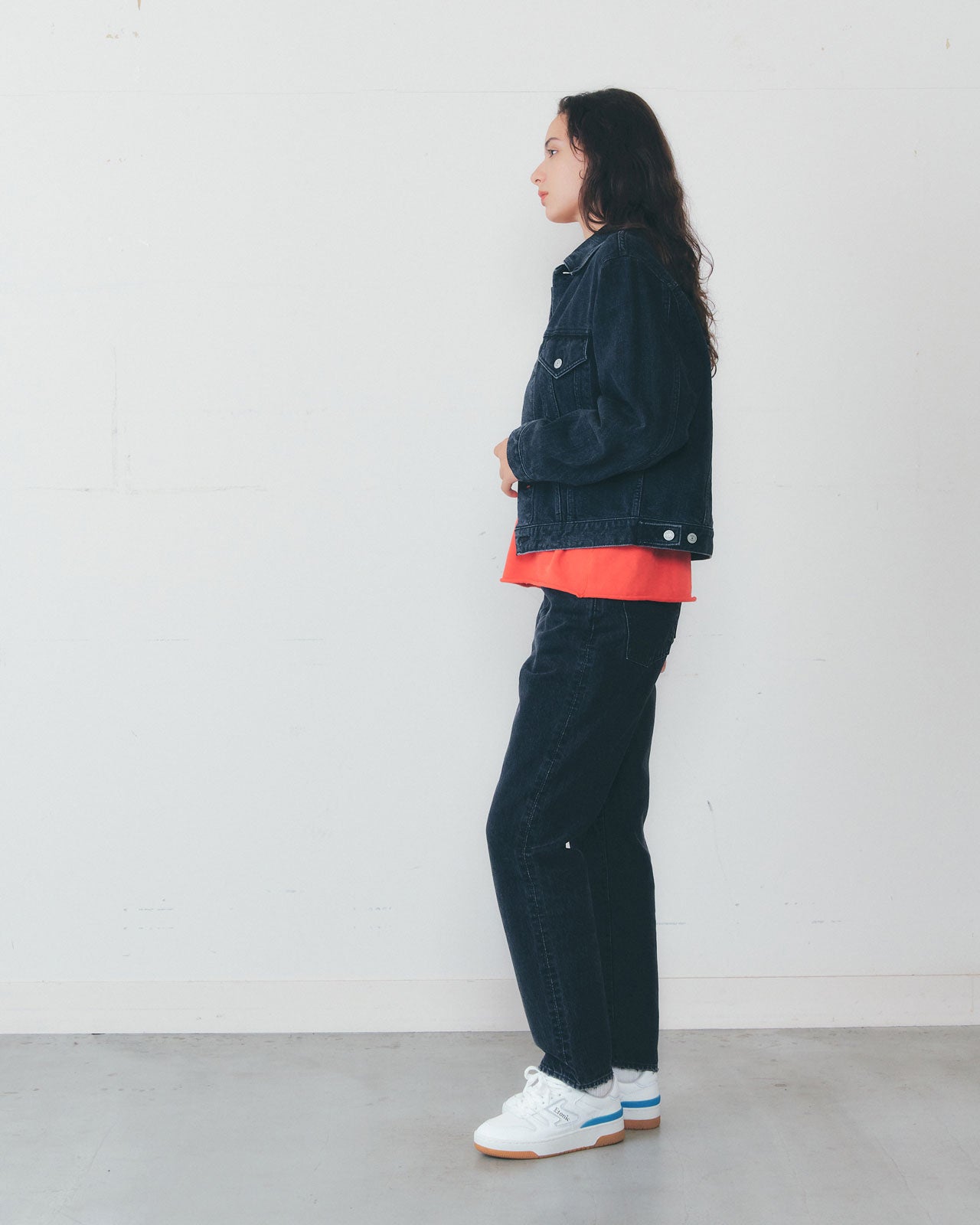 【2月上旬入荷予定】DENIM JACKET（BLACK）