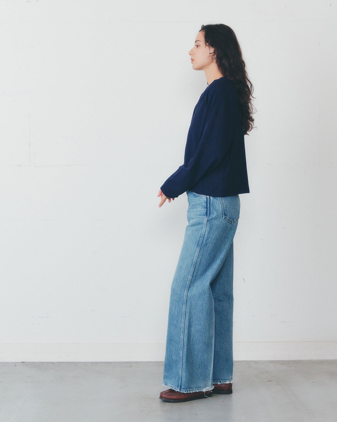 【3月中旬入荷予定】INLAYED CARDIGAN