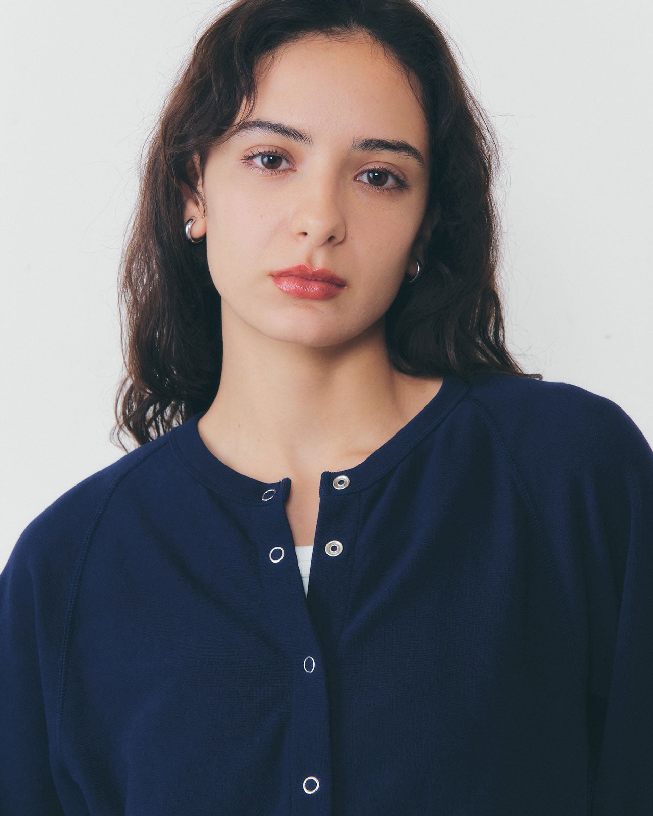 【3月中旬入荷予定】INLAYED CARDIGAN