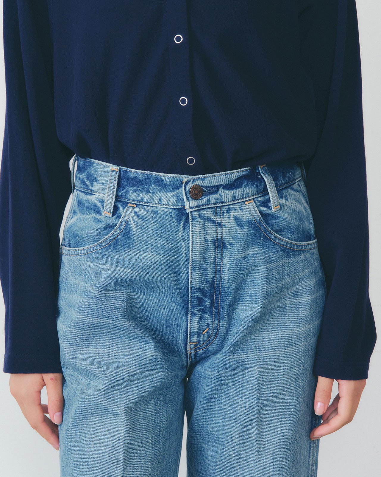 【1月中旬お届け】PARISIENNE DENIM PANTS TYPE-2