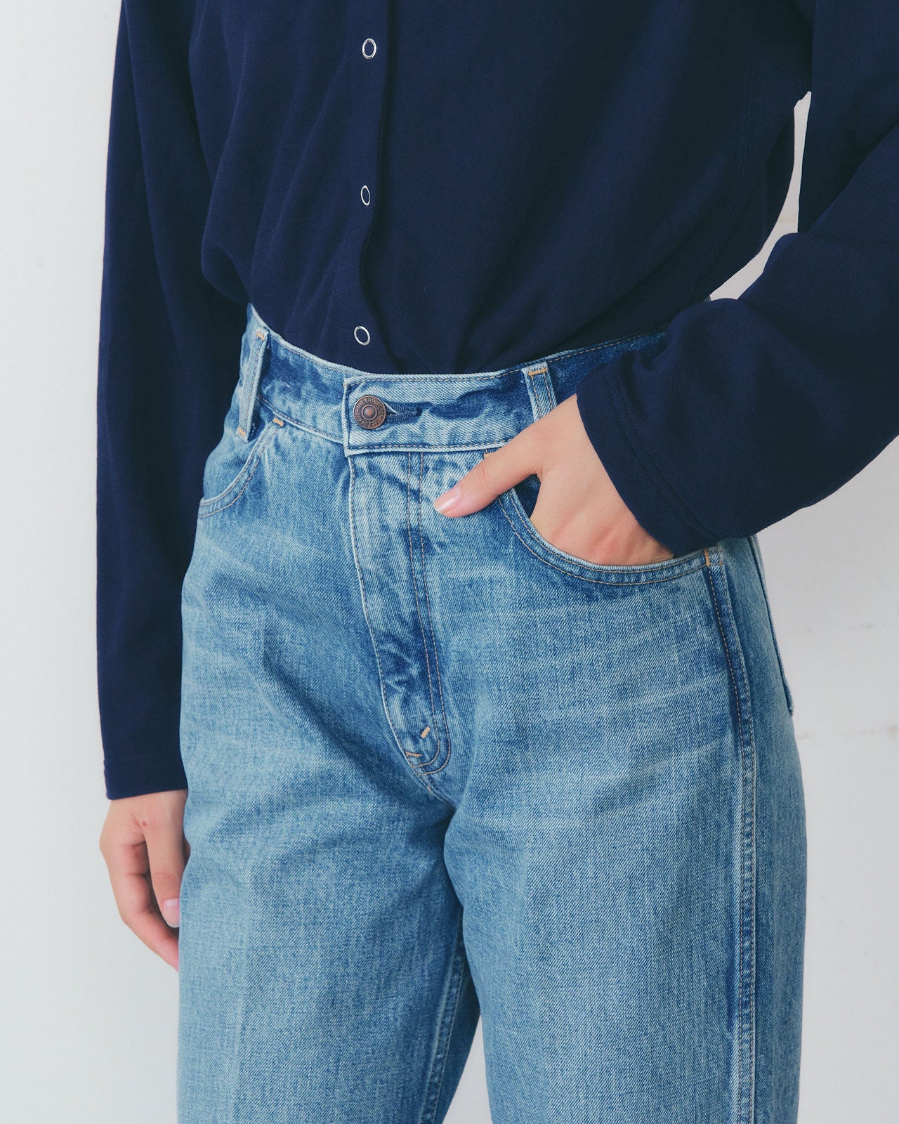 【1月中旬お届け】PARISIENNE DENIM PANTS TYPE-2