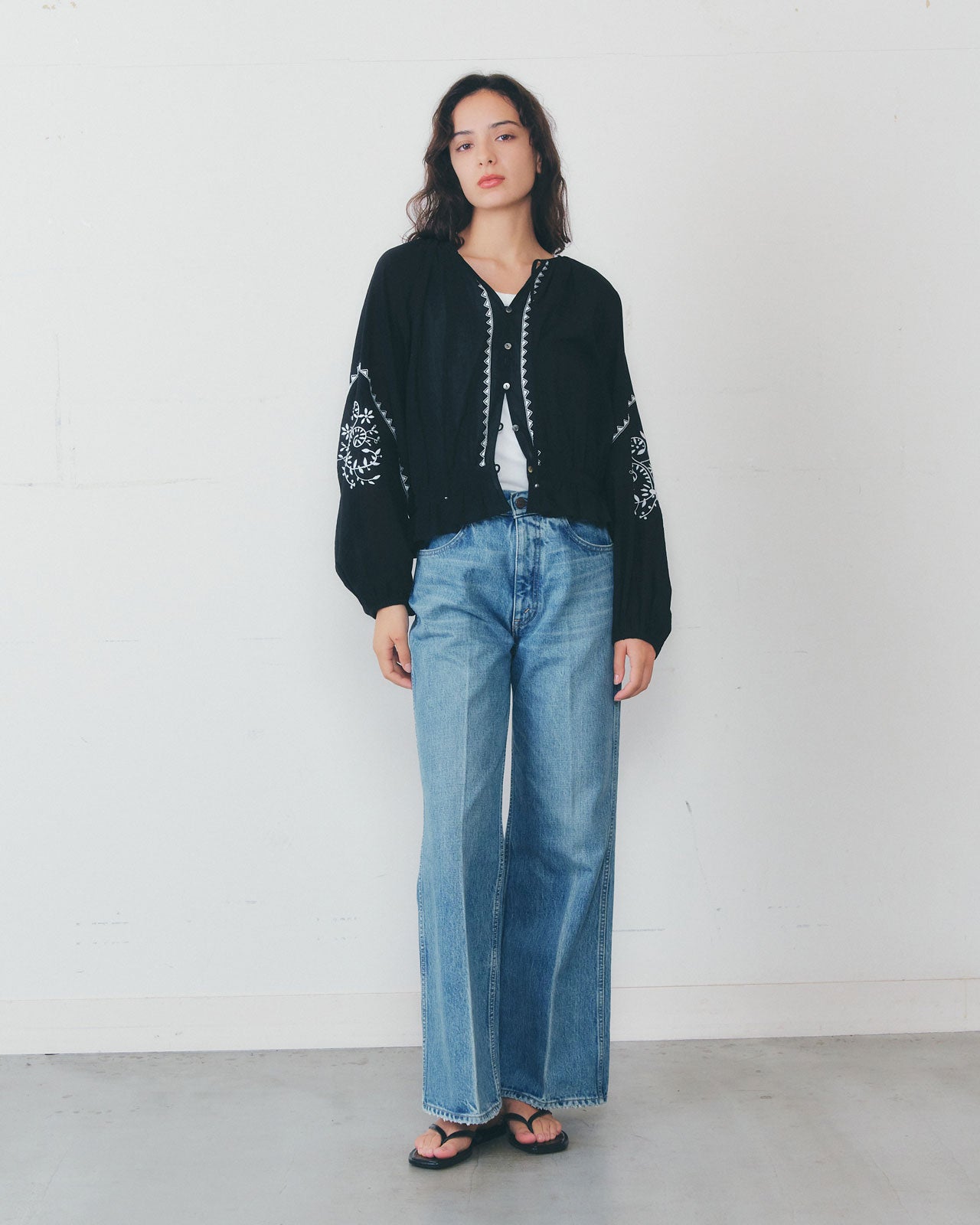 【1月中旬お届け】PARISIENNE DENIM PANTS TYPE-2