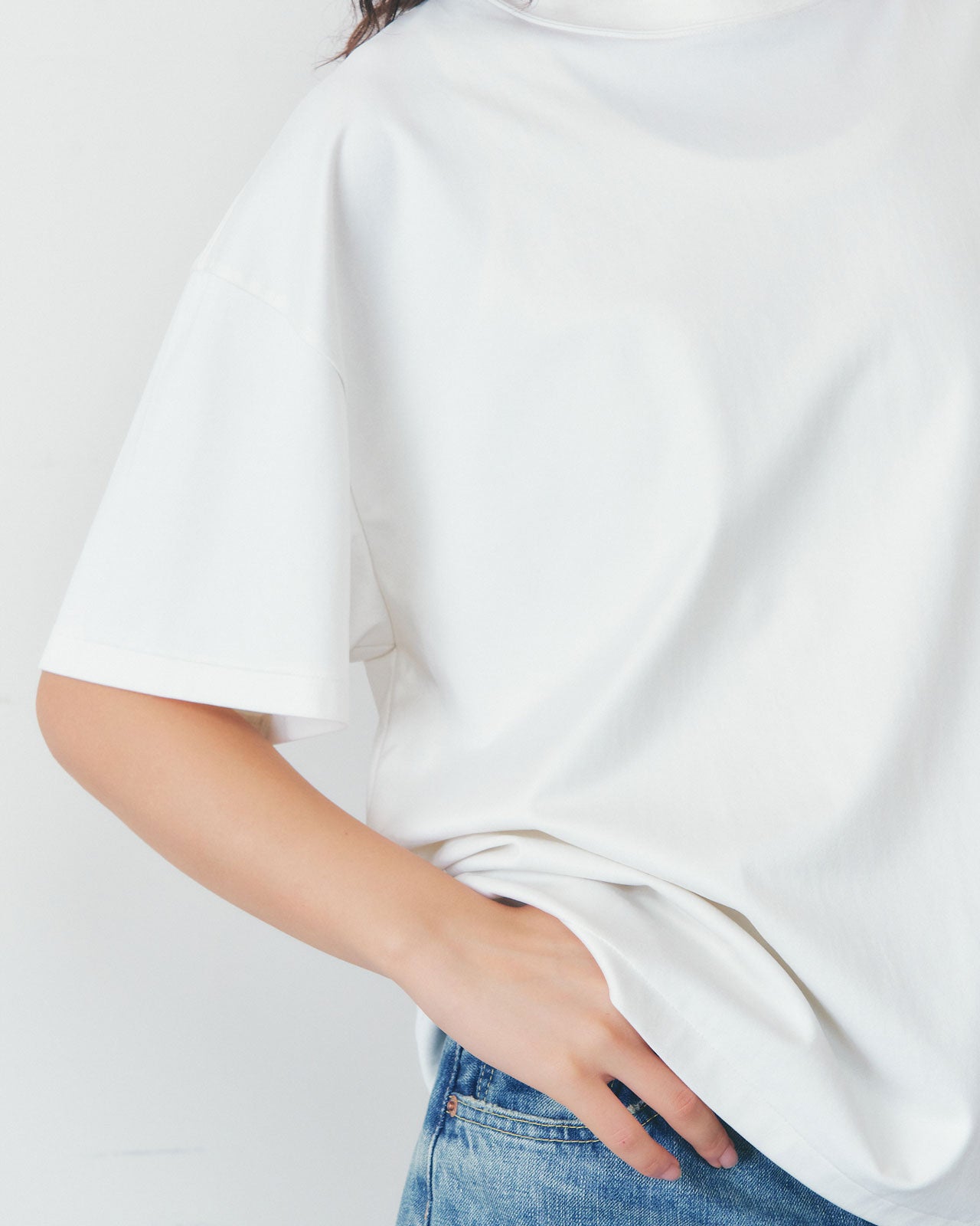 【2月中旬入荷予定】FIBRIL HALF SLEEVE TEE