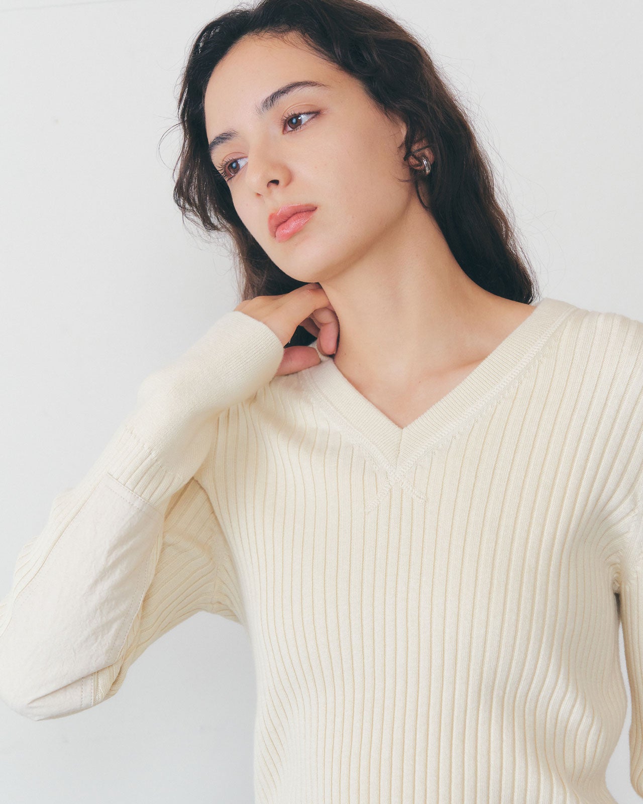 【2月上旬入荷予定】MILITARY RIB KNIT PULLOVER