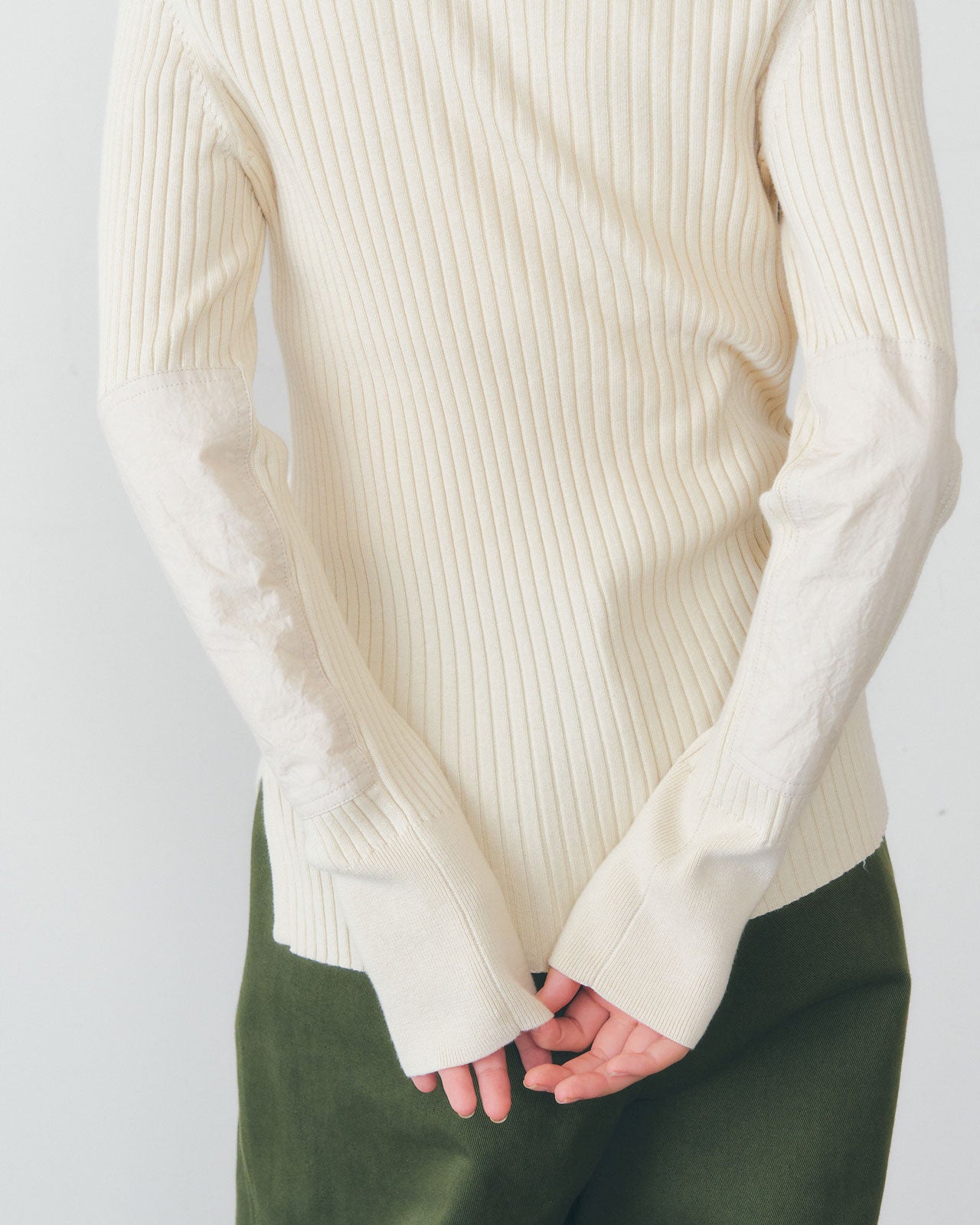 【2月上旬入荷予定】MILITARY RIB KNIT PULLOVER