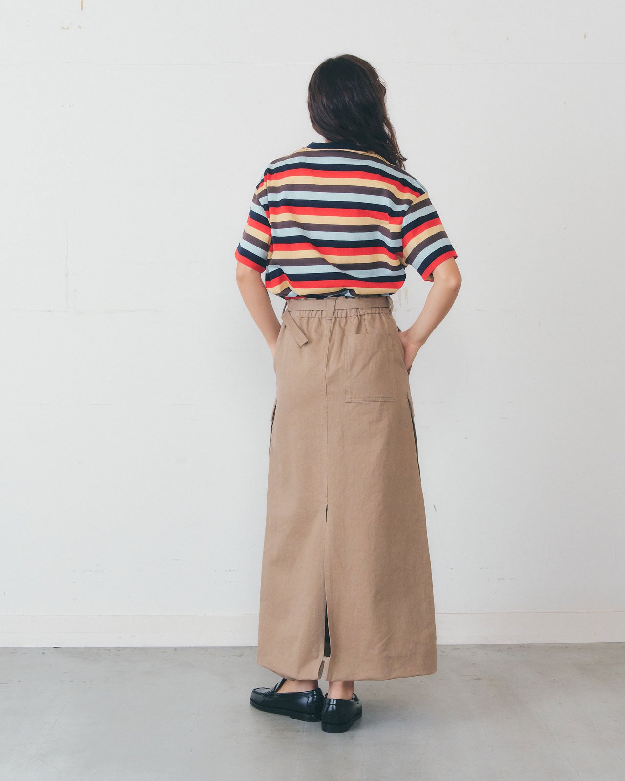 【2月上旬入荷予定】MULTI STRIPED JERSEY TEE