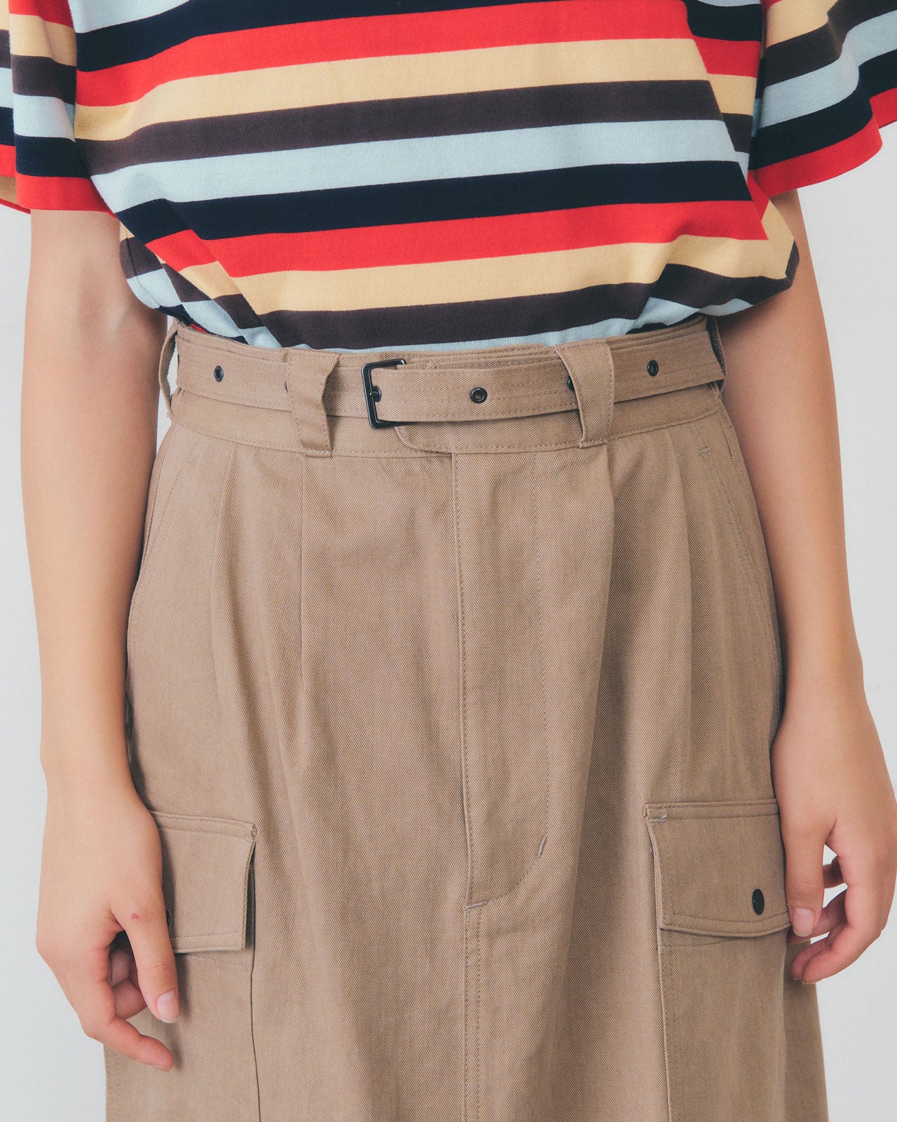 【2月上旬入荷予定】MULTI STRIPED JERSEY TEE