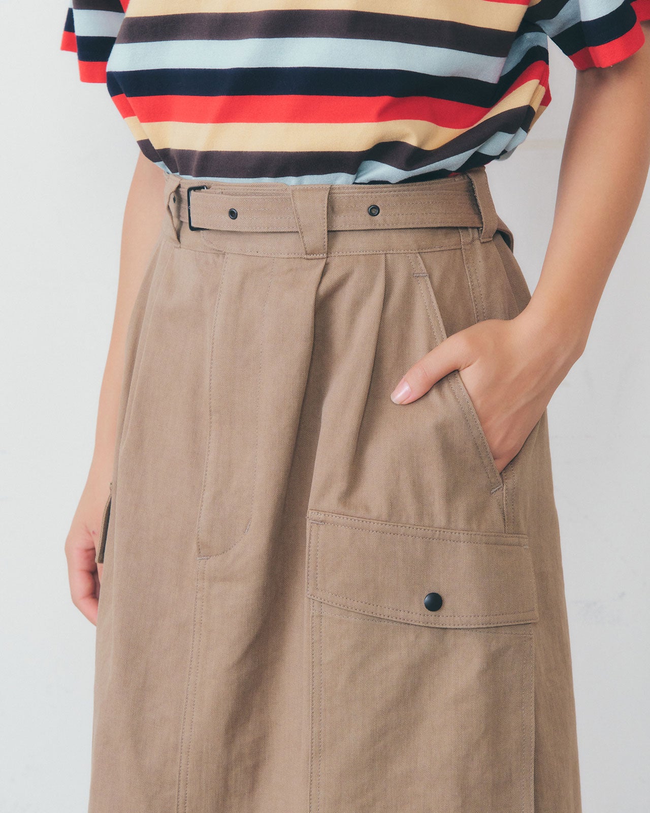 【3月中旬入荷予定】PARACHUTE SKIRT