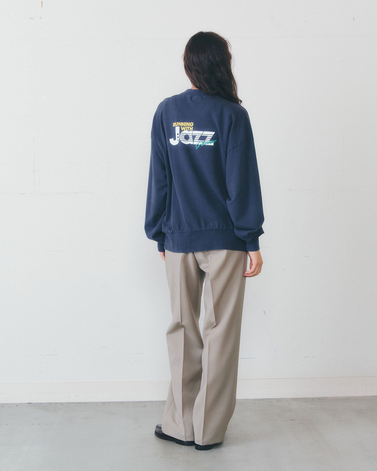 【1月中旬お届け】TWO TUCK TROUSERS