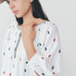 PAISLEY EMBROIDERED DRESS