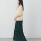 【4月中旬お届け】FLORAL JACQUARD SKIRT