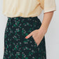 【4月中旬お届け】FLORAL JACQUARD SKIRT