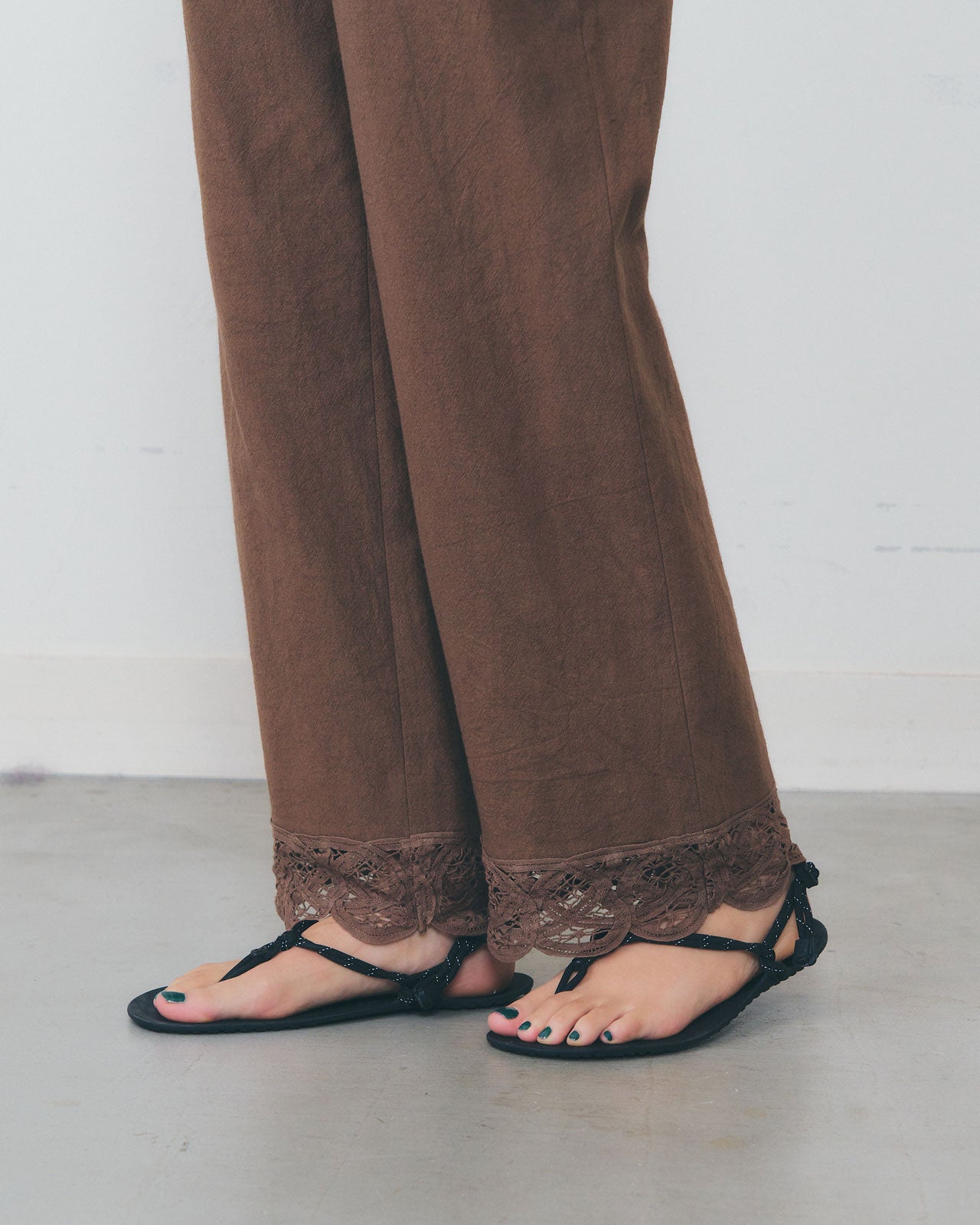 【4月中旬お届け】BATTENBERG LACE PANTS