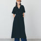 【5月上旬入荷予定】OPEN COLLAR SHIRT DRESS