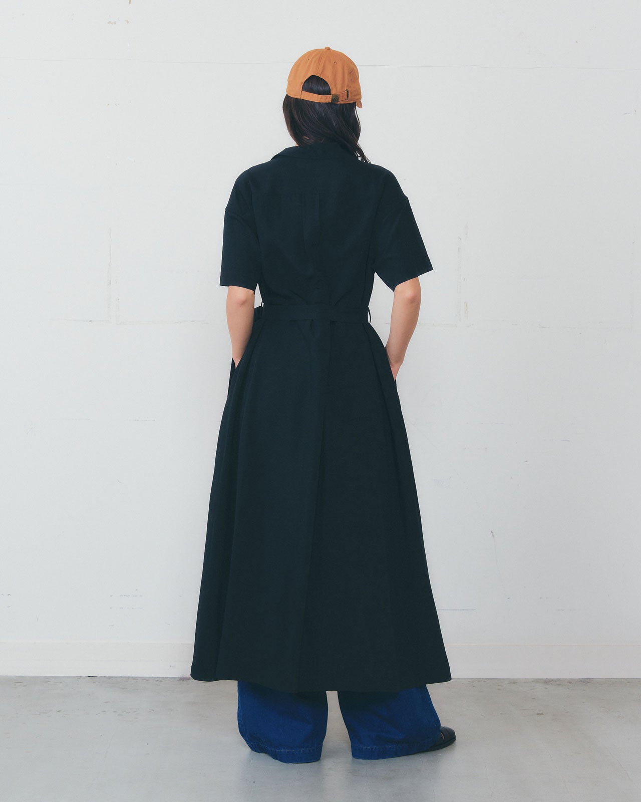 【5月上旬入荷予定】OPEN COLLAR SHIRT DRESS