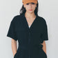 【5月上旬入荷予定】OPEN COLLAR SHIRT DRESS