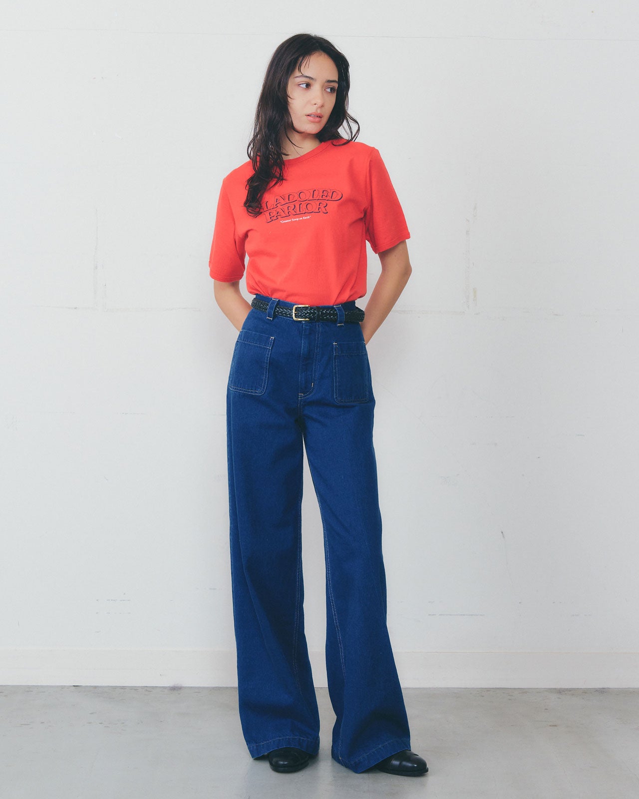 【4月上旬お届け】MARINE DENIM PANTS