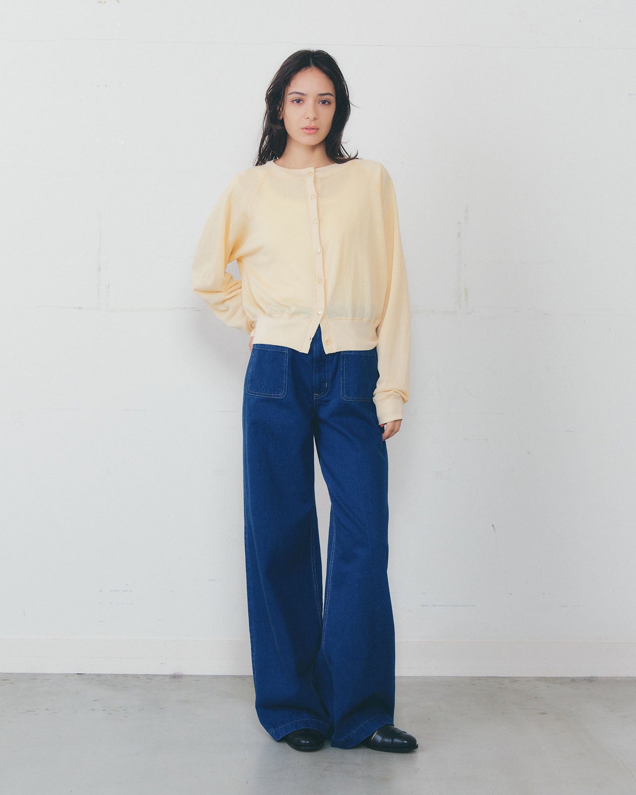 SHEER LONG SLEEVES CARDIGAN – Shinzone
