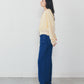 【WHITE/TURQOISE】SHEER LONG SLEEVES CARDIGAN