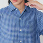 【5月上旬入荷予定】DOBBY CHECKED HALF SLEEVE SHIRT