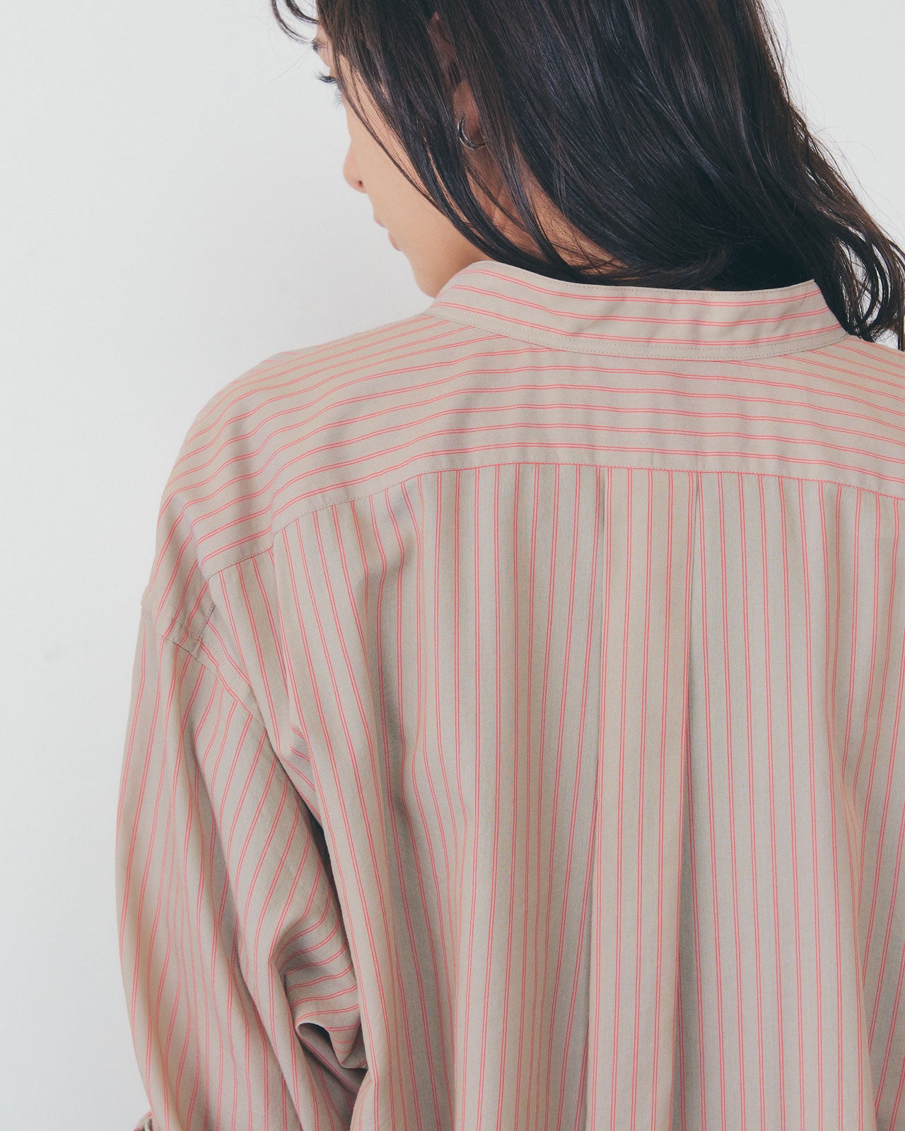 【4月中旬お届け】STAND COLLAR DADDY SHIRT