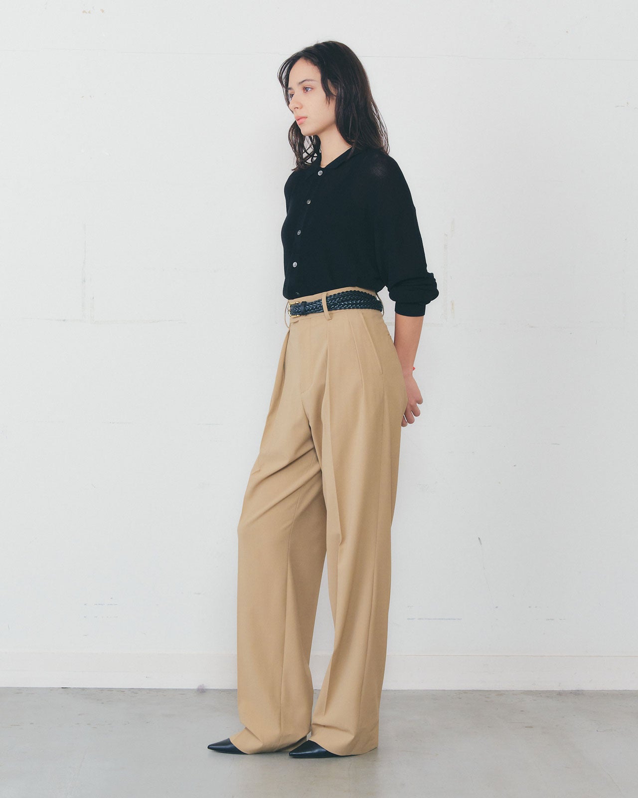 【3月下旬お届け】POLO KNIT CARDIGAN