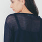 【4月中旬お届け】SHEER KNIT CARDIGAN