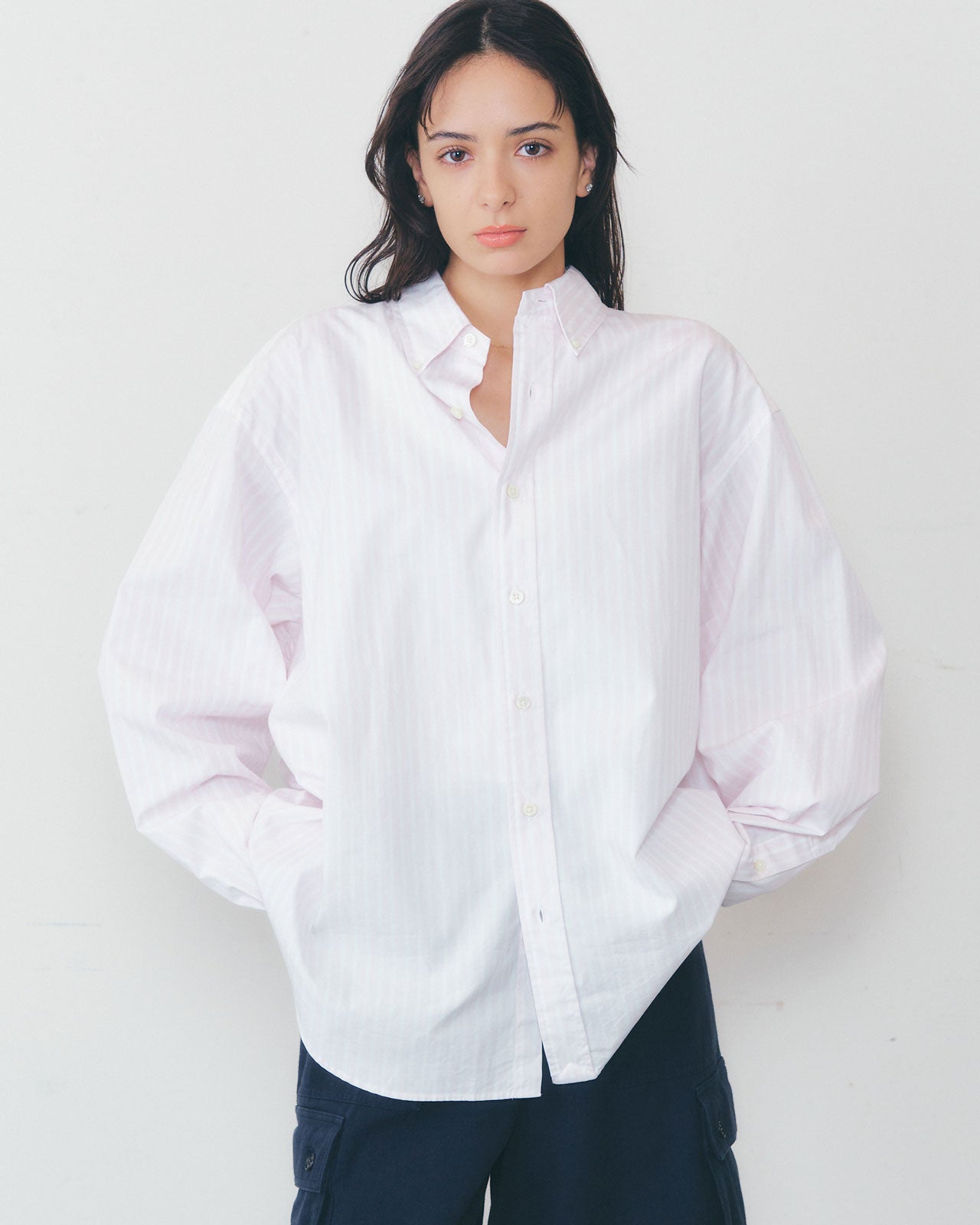 【3月下旬お届け】STRIPED DADDY SHIRT