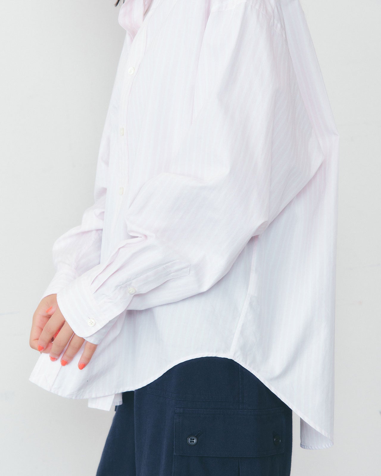 【3月下旬お届け】STRIPED DADDY SHIRT