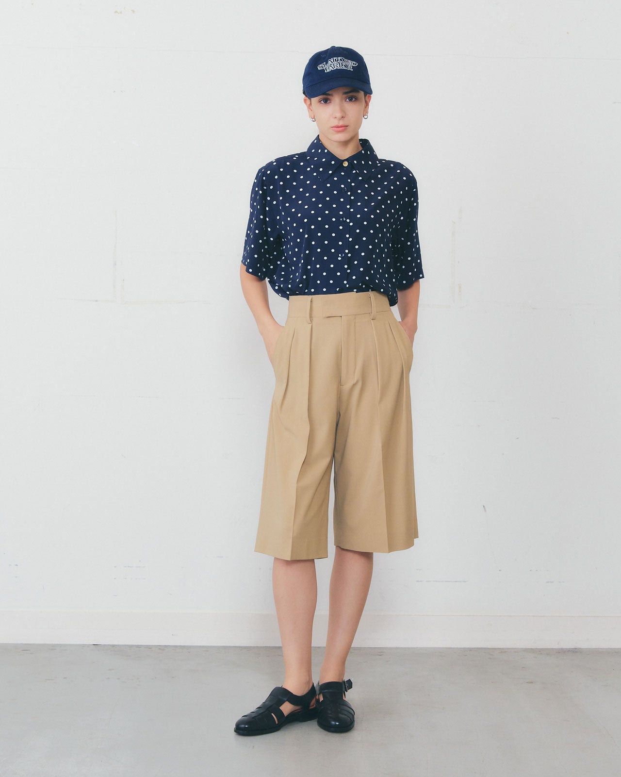 【5月上旬入荷予定】POLKA DOT HALF SLEEVE SHIRT