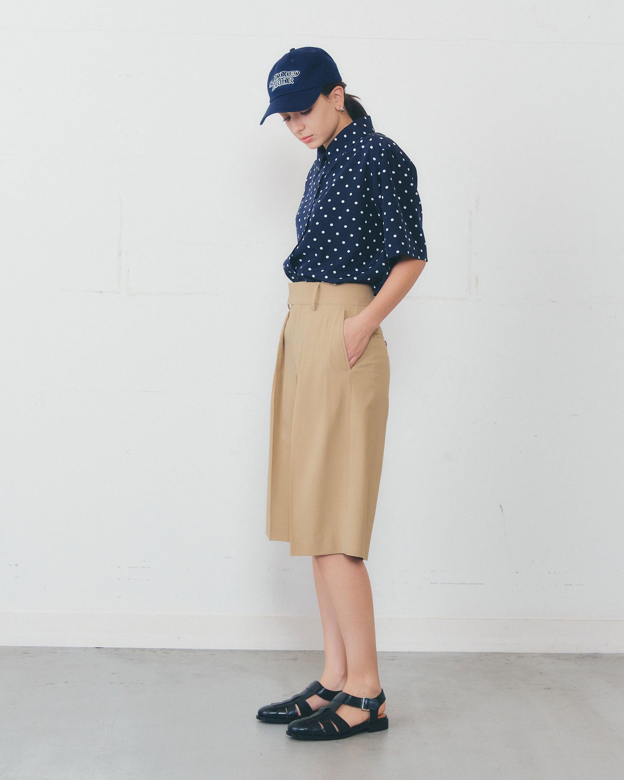 【5月上旬入荷予定】POLKA DOT HALF SLEEVE SHIRT