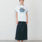 【5月上旬入荷予定】SATIN LEAVERS LACE SKIRT