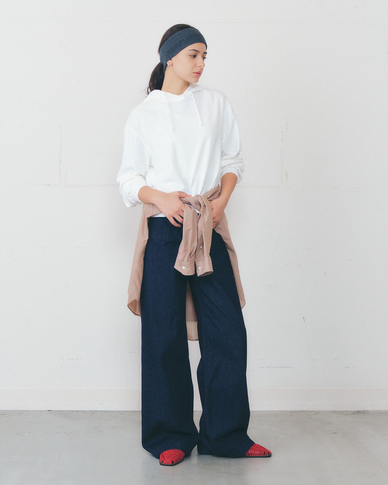 【4月上旬お届け】MARINE DENIM PANTS