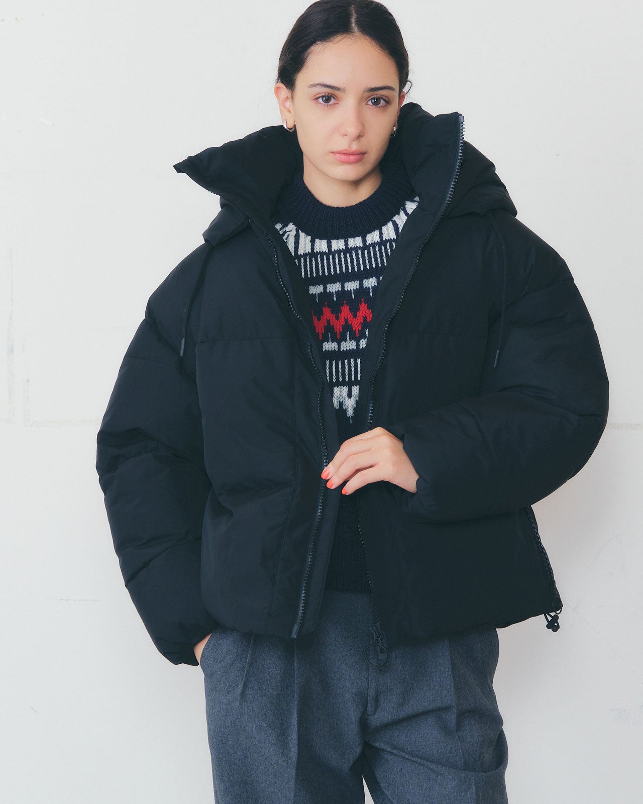 EMBASSY OF BRICKS AND LOGS ZONZA PUFFER JACKET