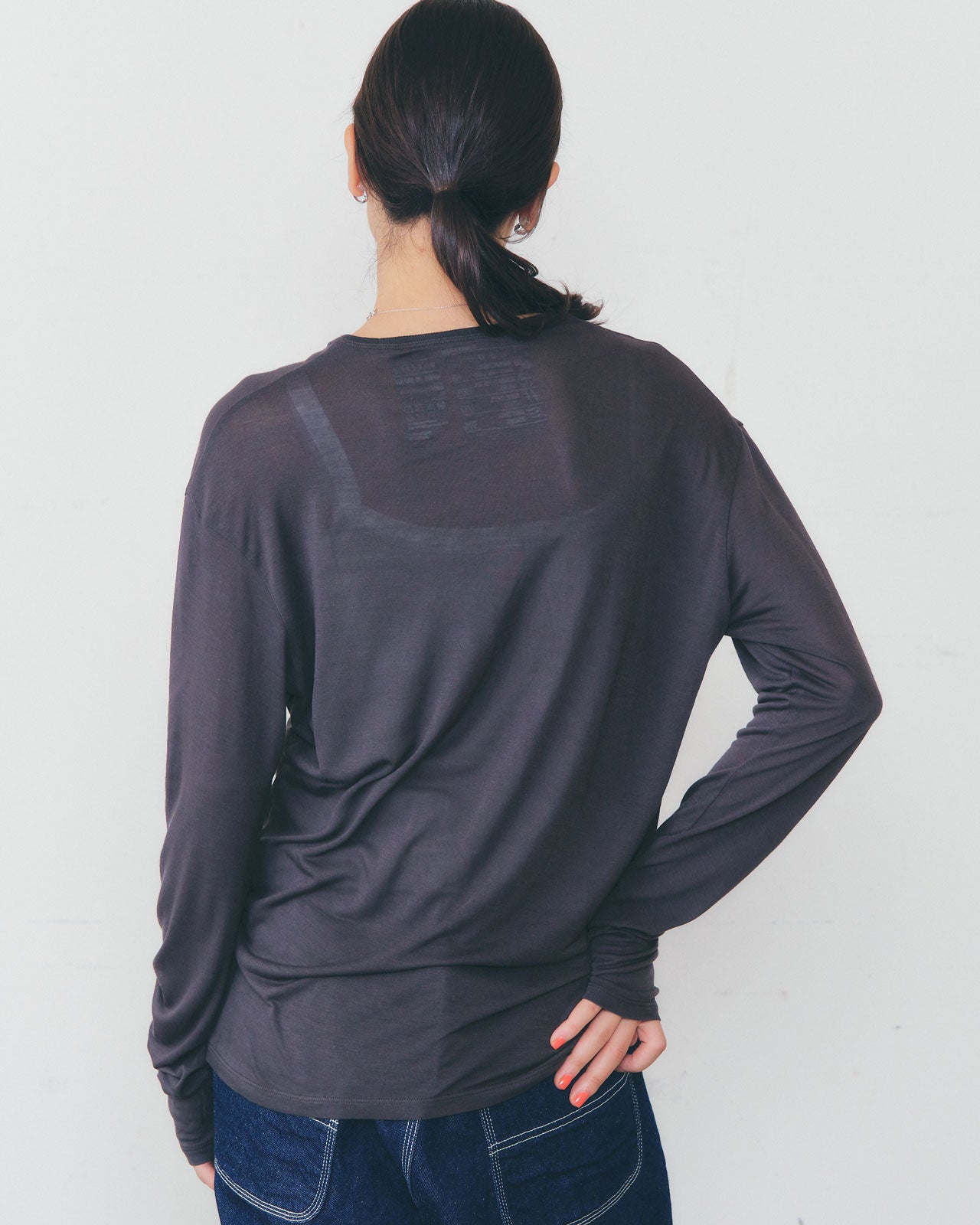 takes. Pure Bamboo Long Sleeve Tee