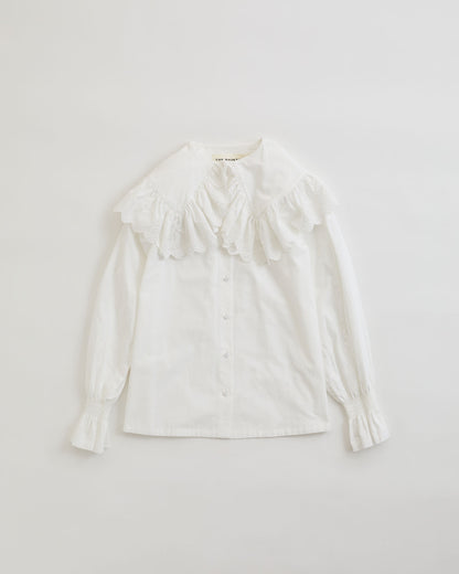 【9月中旬入荷予定】LACE COLLAR BLOUSE