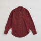 【9月下旬入荷予定】TWILL PLAID SHIRT