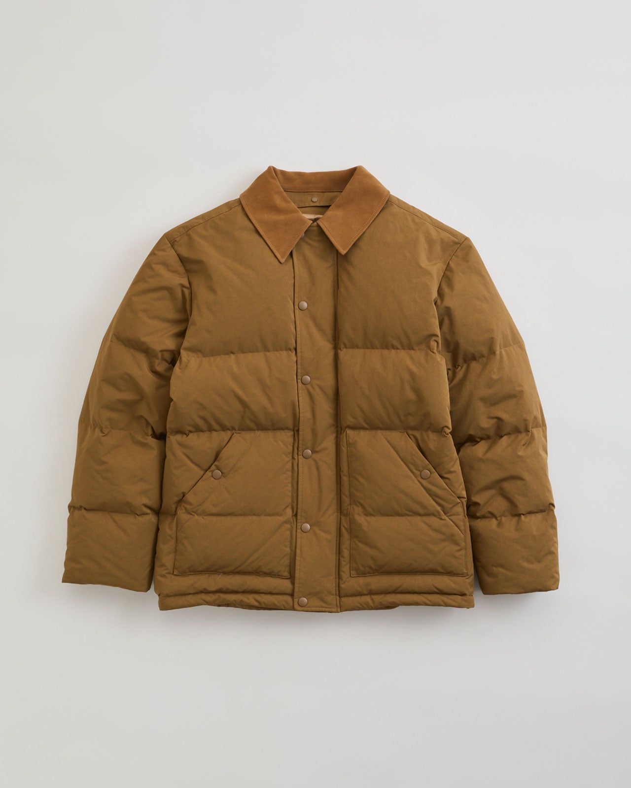 【11月上旬入荷予定】SUEDE COLLAR DOWN JACKET